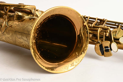 Selmer Super Balanced Action Alto Original Lacquer Recent Overhaul Great Deal! 48624
