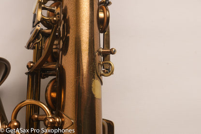 Selmer SBA Alto Original Lacquer Recent High End Overhaul Gorgeous 51347