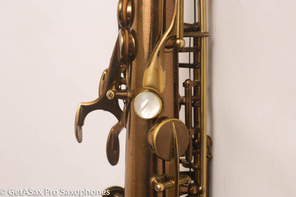 Selmer SBA Alto Original Lacquer Recent High End Overhaul Gorgeous 51347