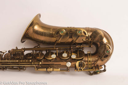 Selmer SBA Alto Original Lacquer Recent High End Overhaul Gorgeous 51347