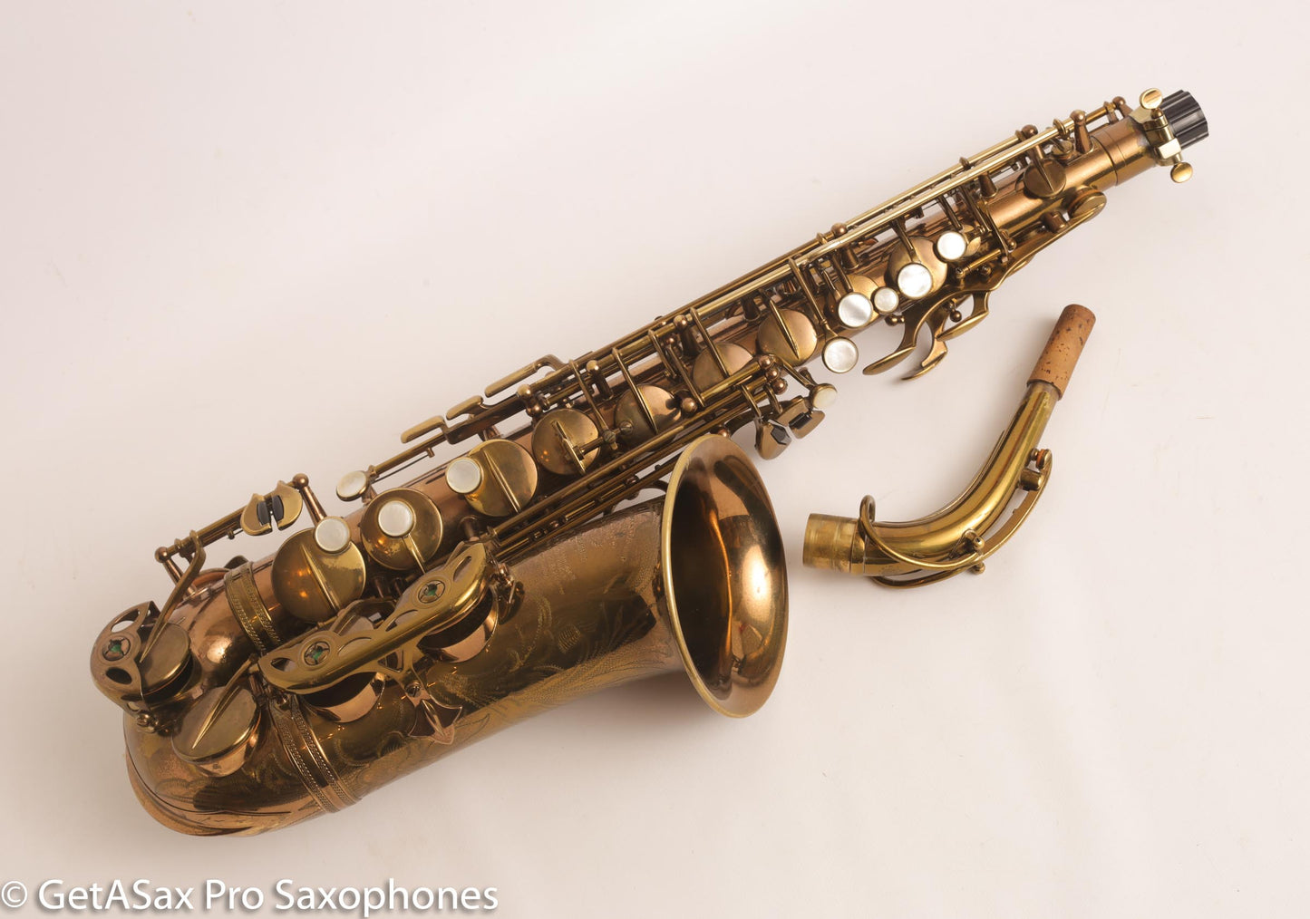 Selmer SBA Alto Original Lacquer Recent High End Overhaul Gorgeous 51347