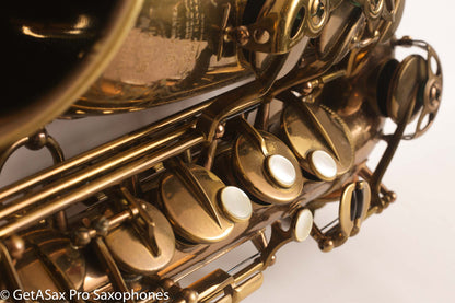 Selmer SBA Alto Original Lacquer Recent High End Overhaul Gorgeous 51347