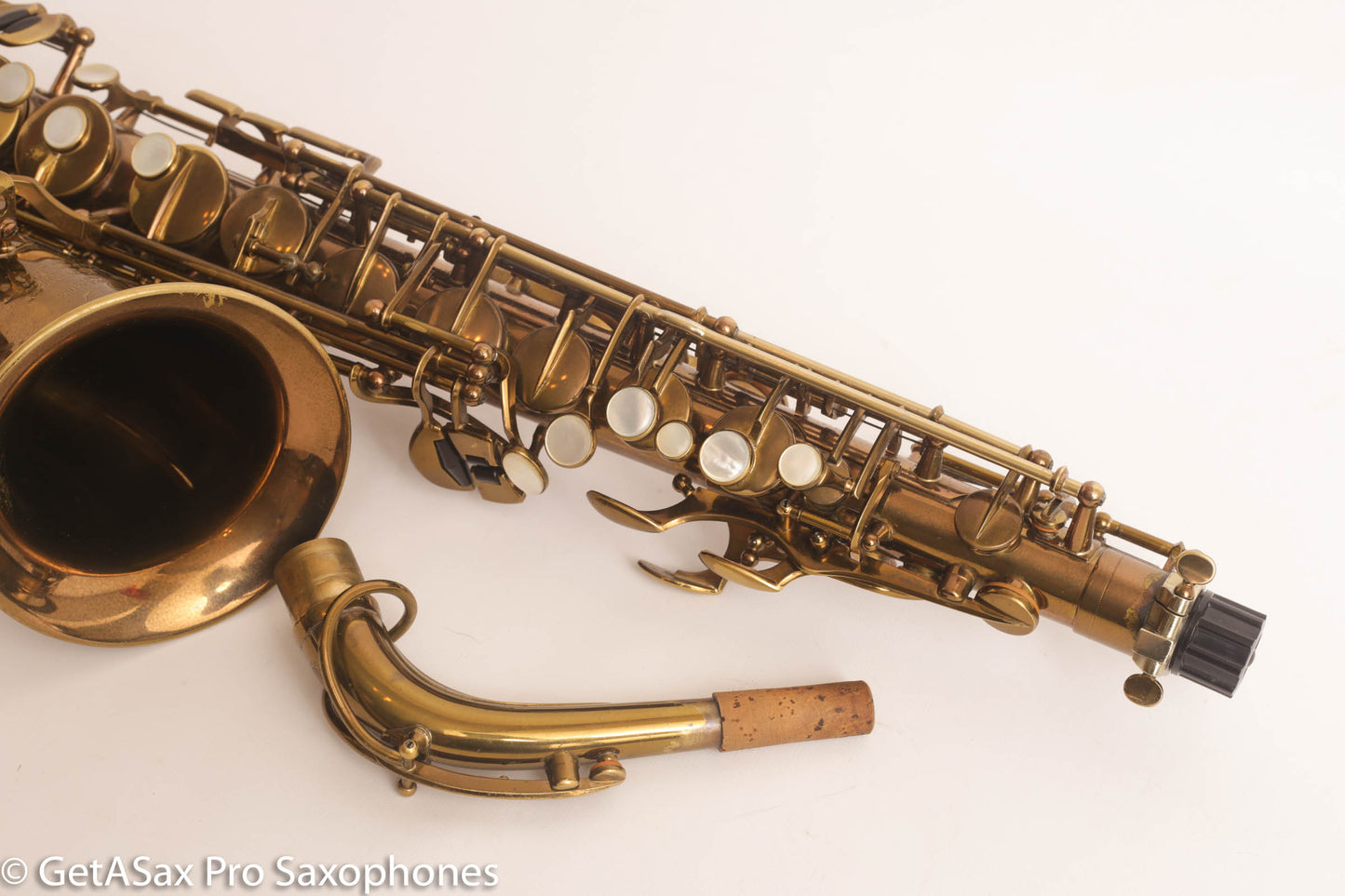 Selmer SBA Alto Original Lacquer Recent High End Overhaul Gorgeous 51347