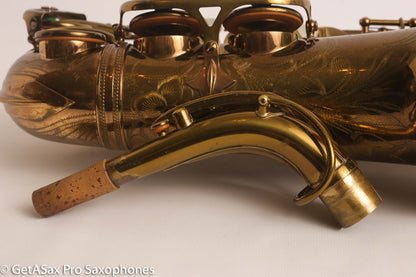 Selmer SBA Alto Original Lacquer Recent High End Overhaul Gorgeous 51347