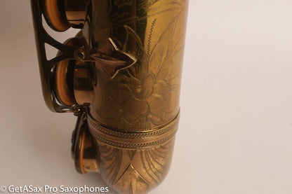 Selmer SBA Alto Original Lacquer Recent High End Overhaul Gorgeous 51347