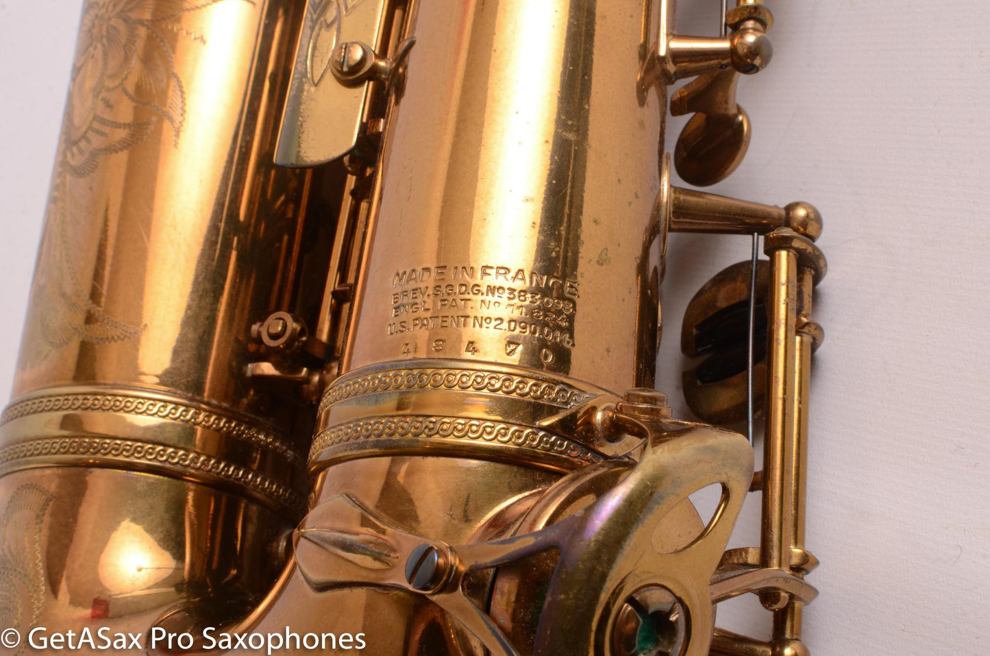 Selmer Super Balanced Action Alto 48470 Original Lacquer Excellent Condition