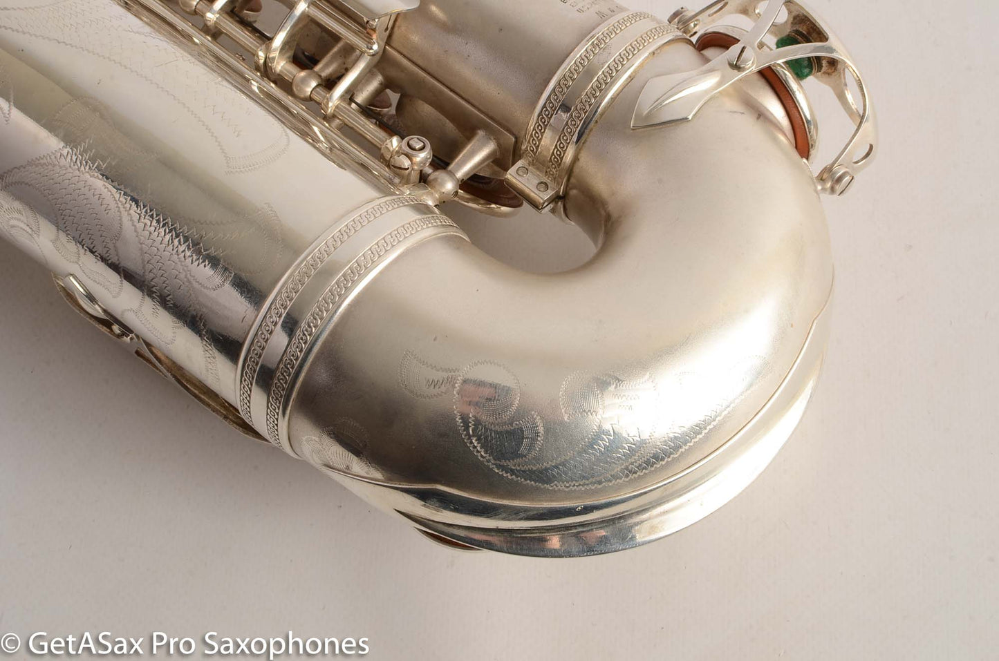 Selmer Super Balanced Action Alto Saxophone Original Satin Silver Gorgeous 54xxx
