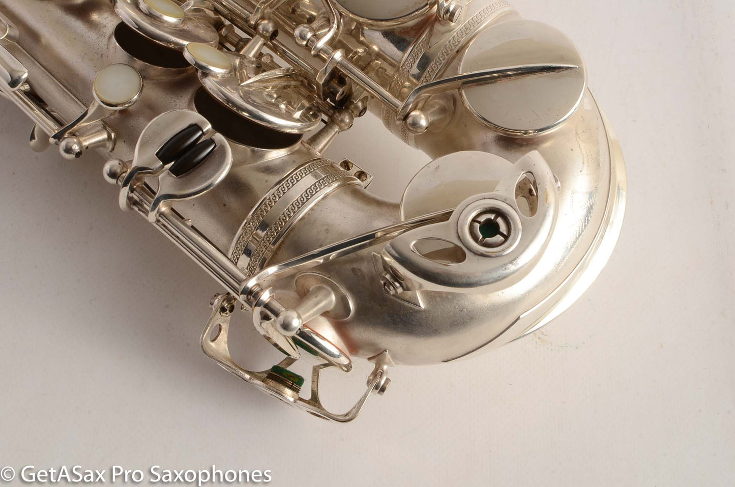 Selmer Super Balanced Action Alto Saxophone Original Satin Silver Gorgeous 54xxx