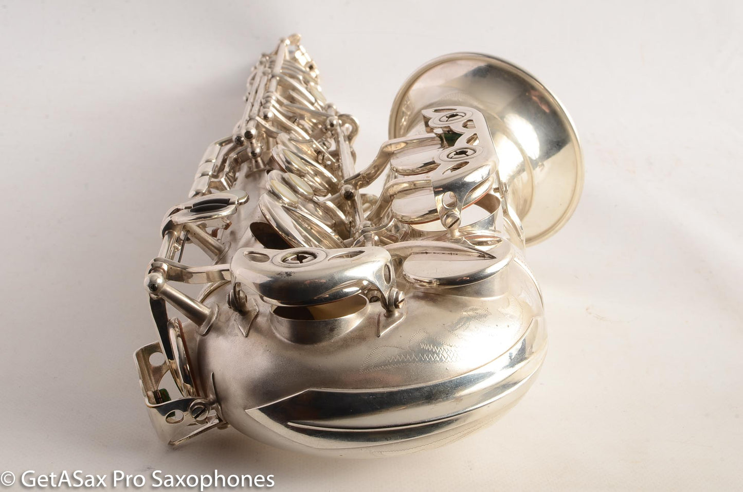 Selmer Super Balanced Action Alto Saxophone Original Satin Silver Gorgeous 54xxx