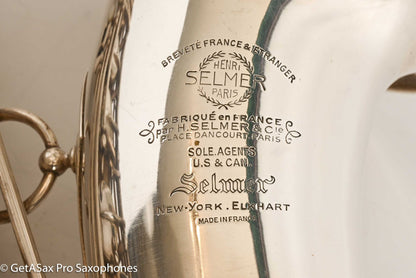Selmer Super Balanced Action Tenor Original Silver Recent Overhaul Excellent Condition 38828