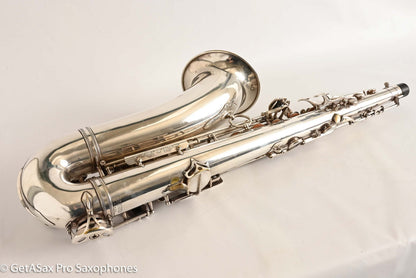 Selmer Super Balanced Action Tenor Original Silver Recent Overhaul Excellent Condition 38828