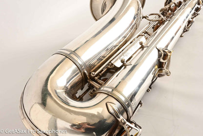 Selmer Super Balanced Action Tenor Original Silver Recent Overhaul Excellent Condition 38828