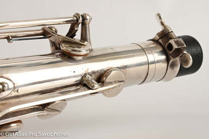 Selmer Super Balanced Action Tenor Original Silver Recent Overhaul Excellent Condition 38828