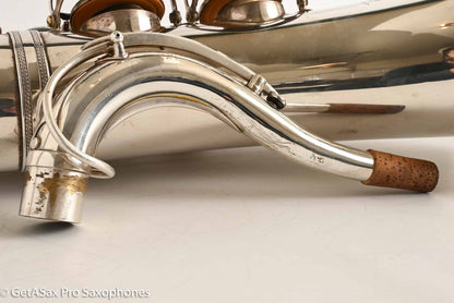 Selmer Super Balanced Action Tenor Original Silver Recent Overhaul Excellent Condition 38828