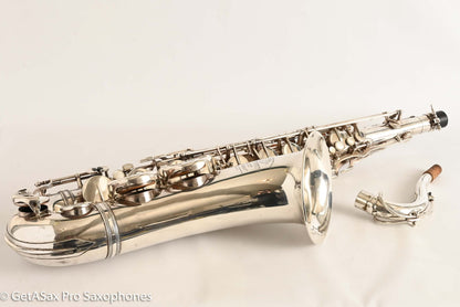 Selmer Super Balanced Action Tenor Original Silver Recent Overhaul Excellent Condition 38828