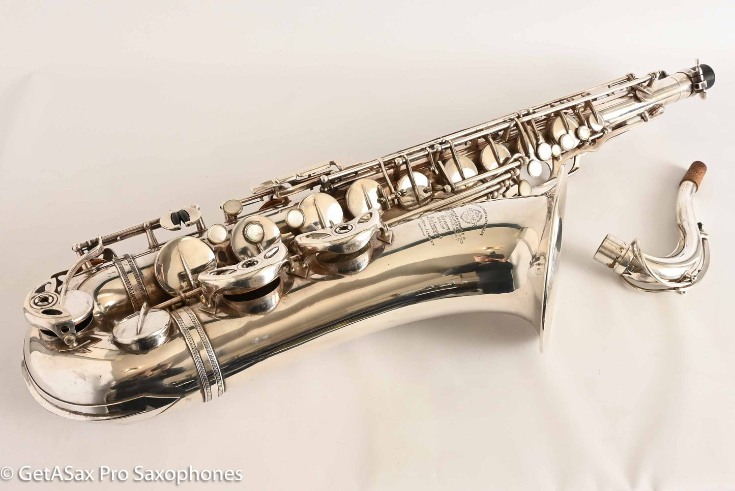 Selmer Super Balanced Action Tenor Original Silver Recent Overhaul Excellent Condition 38828