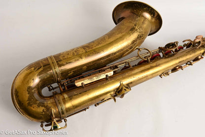 Selmer Super Balanced Action Tenor 1953 Original American Engraved Great Player! 50116