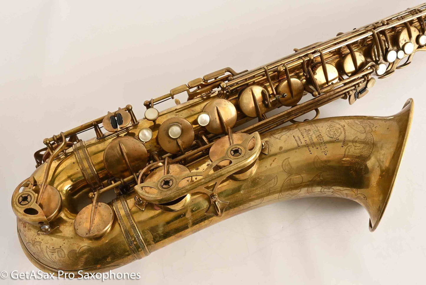 Selmer Super Balanced Action Tenor 1954 Worn Original Lacquer Recent Overhaul Excellent 54611