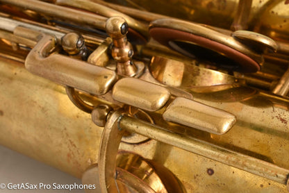 Selmer Super Balanced Action Tenor 1954 Worn Original Lacquer Recent Overhaul Excellent 54611