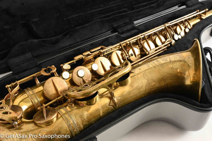 Selmer Super Balanced Action Tenor 1954 Worn Original Lacquer Recent Overhaul Excellent 54611