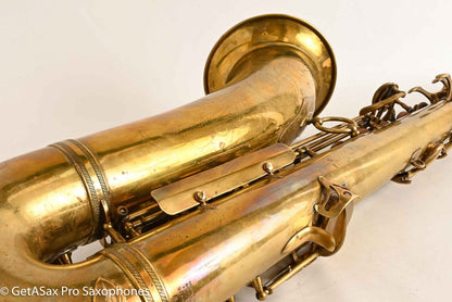 Selmer Super Balanced Action Tenor 1954 Worn Original Lacquer Recent Overhaul Excellent 54611