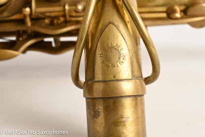 Selmer Super Balanced Action Tenor 1954 Worn Original Lacquer Recent Overhaul Excellent 54611