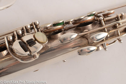 Selmer SBA Tenor Saxophone 47xxx Original Silver Great Player Super Balanced Action