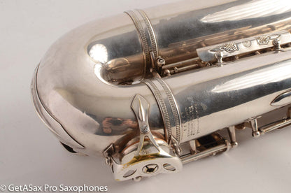 Selmer SBA Tenor Saxophone 47xxx Original Silver Great Player Super Balanced Action