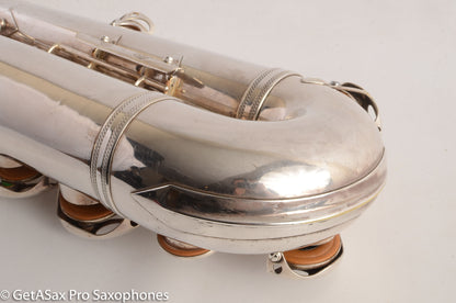 Selmer SBA Tenor Saxophone 47xxx Original Silver Great Player Super Balanced Action