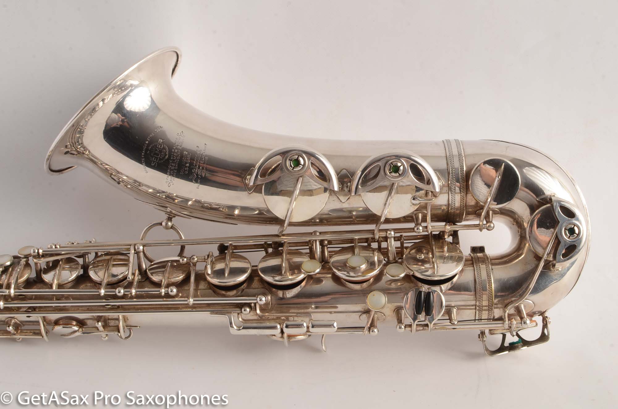 Selmer SBA Tenor Saxophone 47xxx Original Silver Great Player