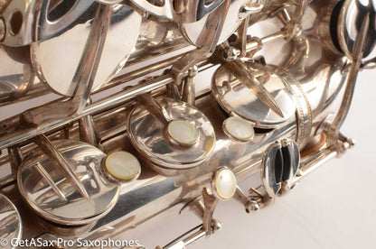 Selmer SBA Tenor Saxophone 47xxx Original Silver Great Player Super Balanced Action