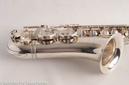 Selmer SBA Tenor Saxophone 47xxx Original Silver Great Player Super Balanced Action
