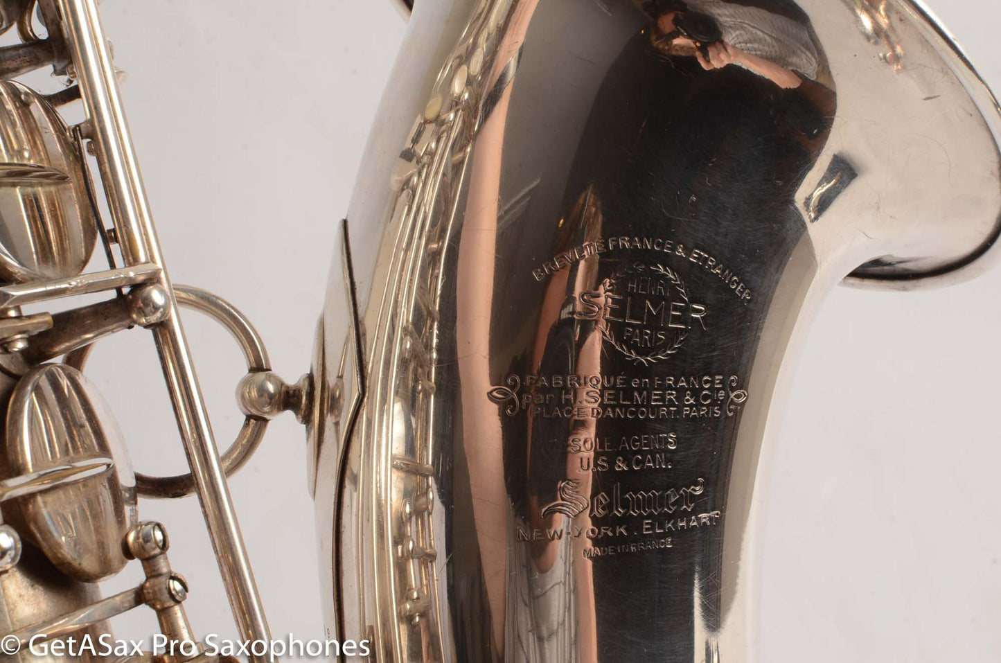 Selmer SBA Tenor Saxophone 47xxx Original Silver Great Player Super Balanced Action