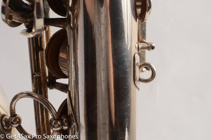 Selmer SBA Tenor Saxophone 47xxx Original Silver Great Player Super Balanced Action