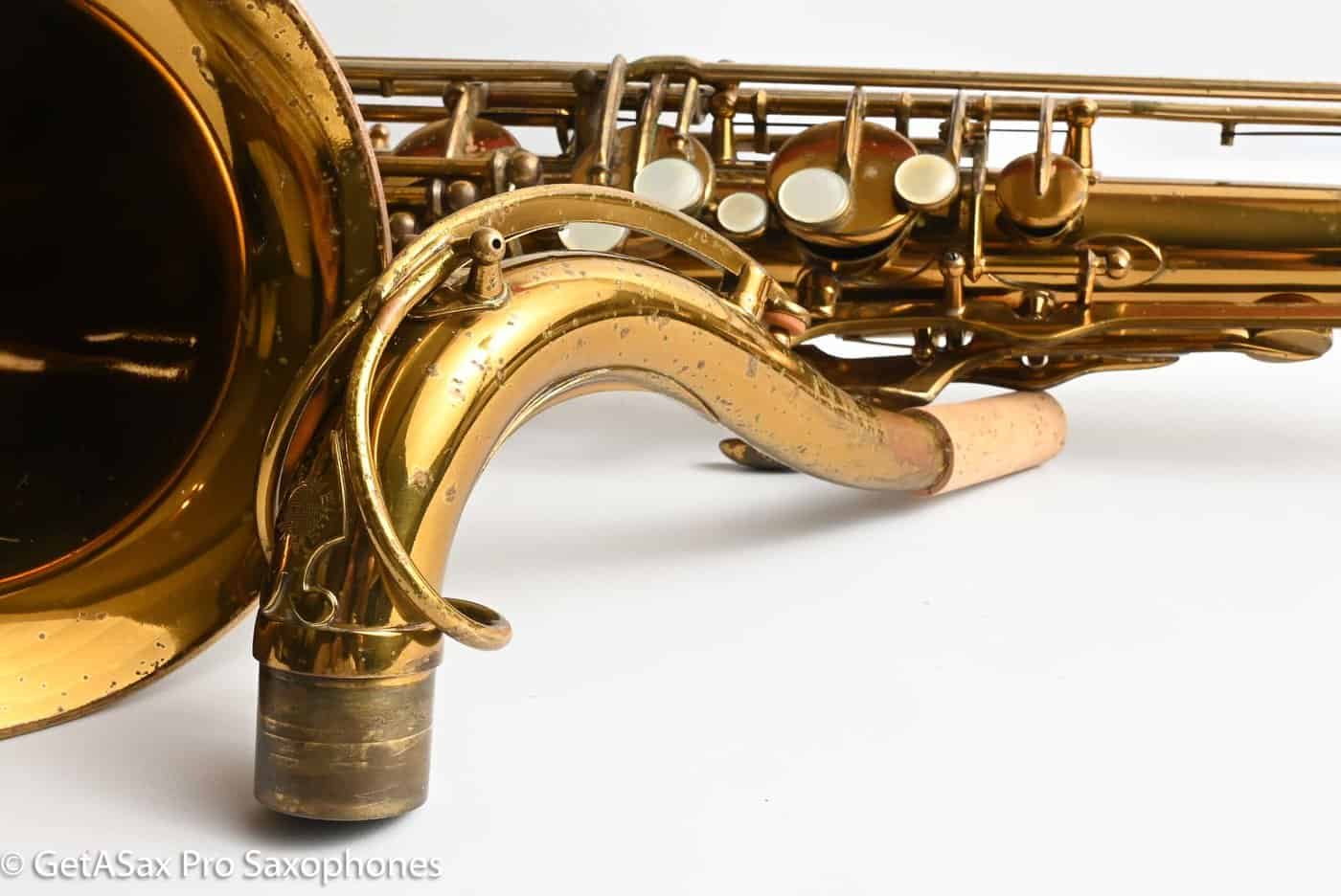 Selmer Super Balanced Action Tenor Original Lacquer Original Pads 42348