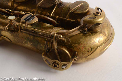 Selmer SBA Tenor Relacquer 42k American-Assembled Good player old pads