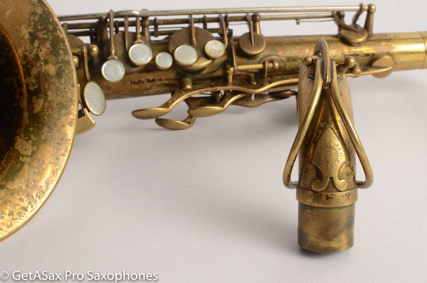 Selmer SBA Tenor Relacquer 42k American-Assembled Good player old pads