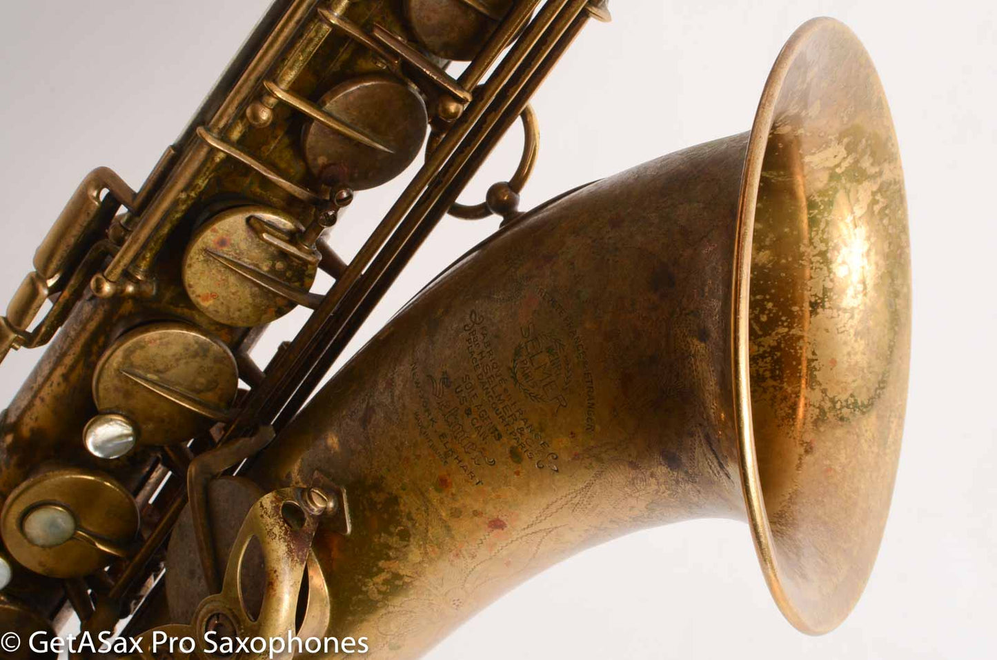 Selmer SBA Tenor Relacquer 42k American-Assembled Good player old pads