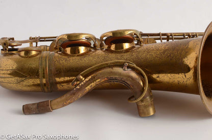 Selmer SBA Tenor Relac American-Engraved 42xxx Good Player