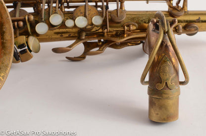 Selmer SBA Tenor Relac American-Engraved 42xxx Good Player