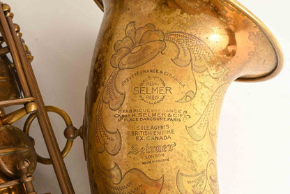 Selmer Super Balanced Action Tenor 1953 Original Lacquer Good Pads! 50034