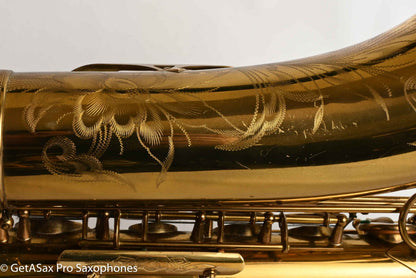 Selmer Super Balanced Action Tenor Original Lacquer American Engraved Exceptional 54084