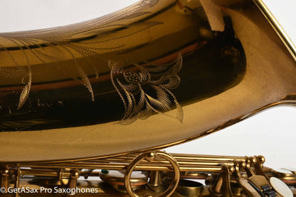 Selmer Super Balanced Action Tenor Original Lacquer American Engraved Exceptional 54084