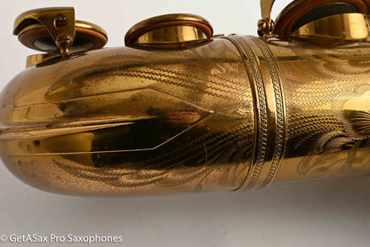 Selmer Super Balanced Action Tenor Original Lacquer American Engraved Exceptional 54084