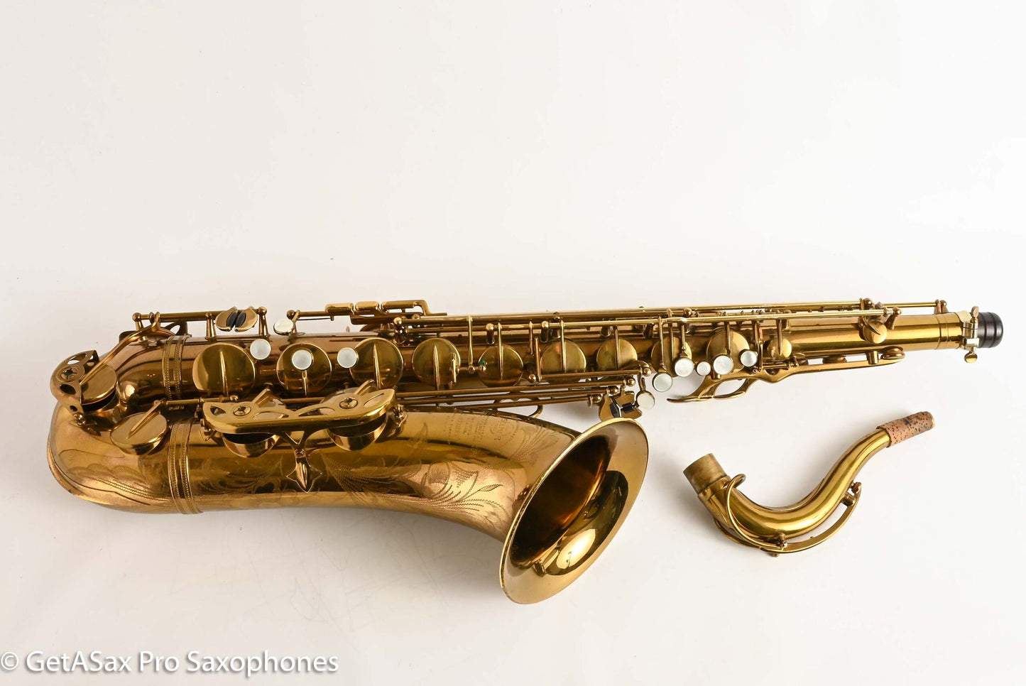 Selmer Super Balanced Action Tenor Original Lacquer American Engraved Exceptional 54084