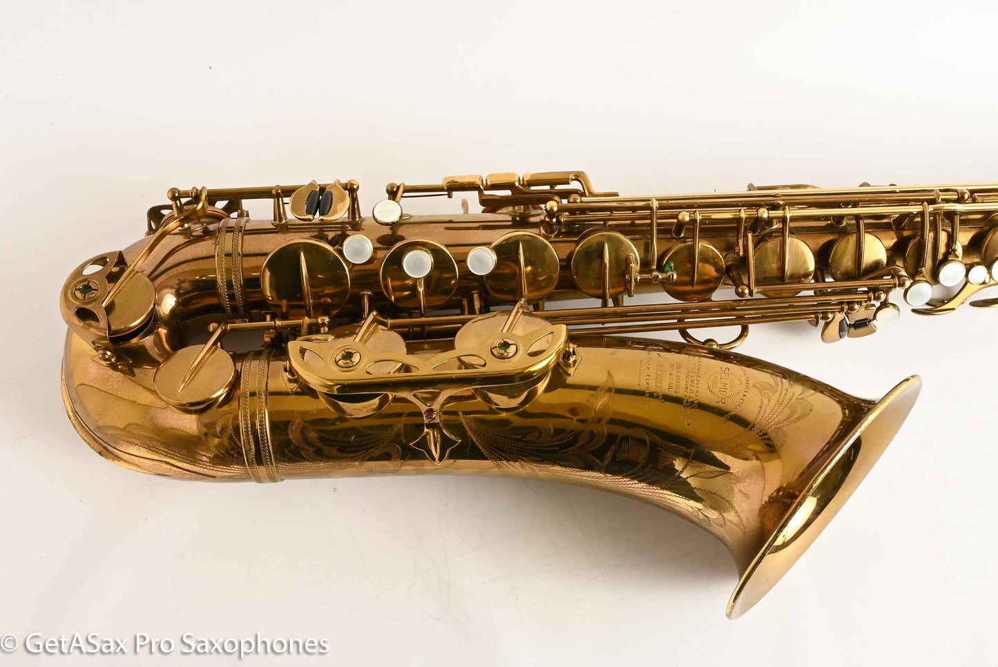 Selmer Super Balanced Action Tenor Original Lacquer American Engraved Exceptional 54084