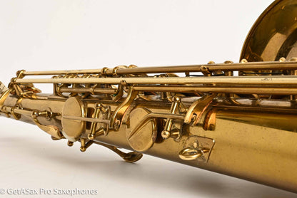 Selmer Super Balanced Action Tenor Original Lacquer American Engraved Exceptional 54084