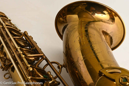 Selmer Super Balanced Action Tenor Original Lacquer American Engraved Exceptional 54084