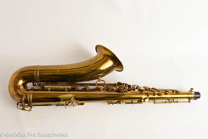 Selmer Super Balanced Action Tenor Original Lacquer American Engraved Exceptional 54084