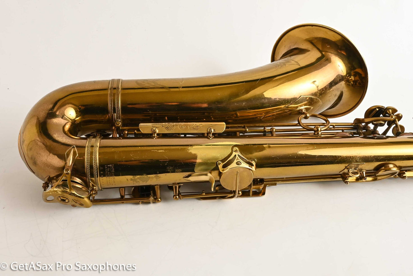 Selmer Super Balanced Action Tenor Original Lacquer American Engraved Exceptional 54084